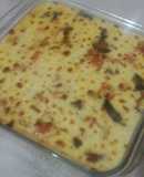 مصقعه بطاطس وباذنجان
