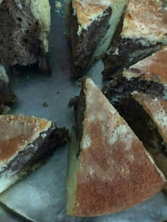 عکسی از دستور کیک دورنگ (زبرا)