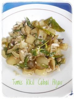 Foto resep Tumis Kikil Cabai Hijau
