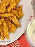 Pieczone nuggetsy z indyka