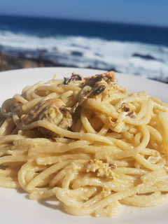 Una foto de Pasta con Mariscos en Alta Mar