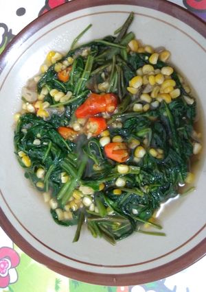 Foto resep Tumis Kangkung ala anak kosan
