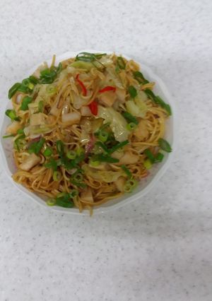 Foto resep Mie goreng jawa(masak d taiwan)