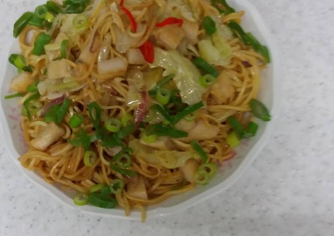 Mie goreng jawa(masak d taiwan)