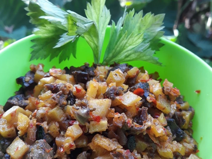 Cara Sederhana Menyiapkan Resep  Sambel goreng kentang dan rempelo ati yang Enak, Lezat Sekali