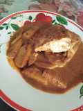 Pechuga enchilada al horno