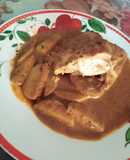 Pechuga enchilada al horno