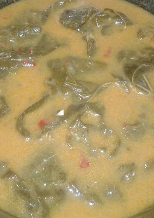 Foto resep Daun Anggur Santan/Gulai (Bisa Daun Pucuk Ubi/Daun Singkong)