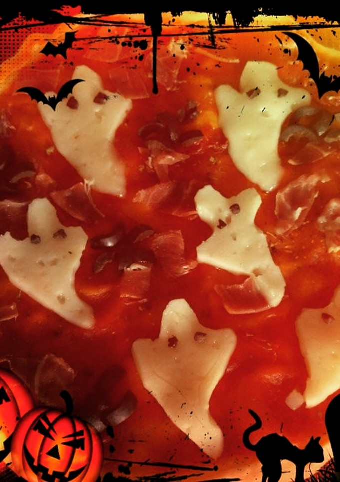 Una foto de Pizza Halloween