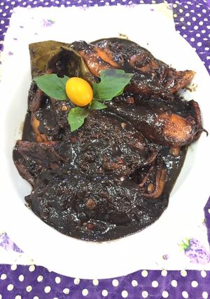 Foto resep Cumi masak hitam