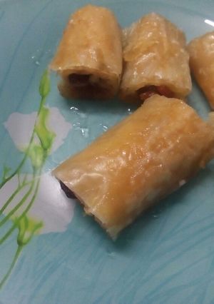 صورة لوصفة جلاش حلو.. جلاش بالمكسرات 🍭🍭