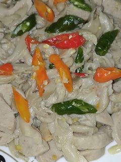 Foto resep Tumis jamur tiram pedass