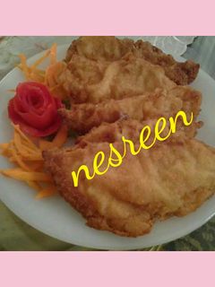 صورة لوصفة دجاج بانيه