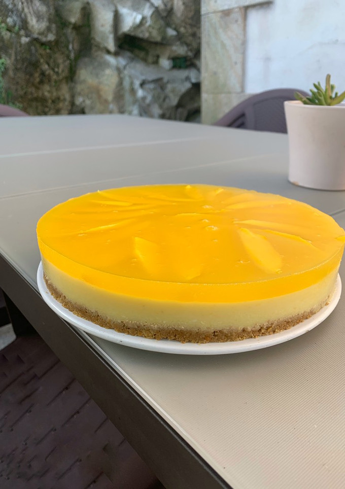 Una foto de Tarta de mango