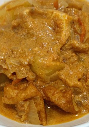 A picture of Vegetarian curry.