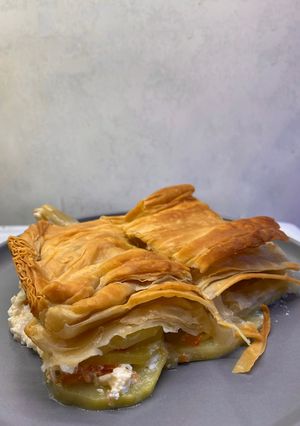 Φωτογραφία της συνταγής Μπουρέκι με φύλλο