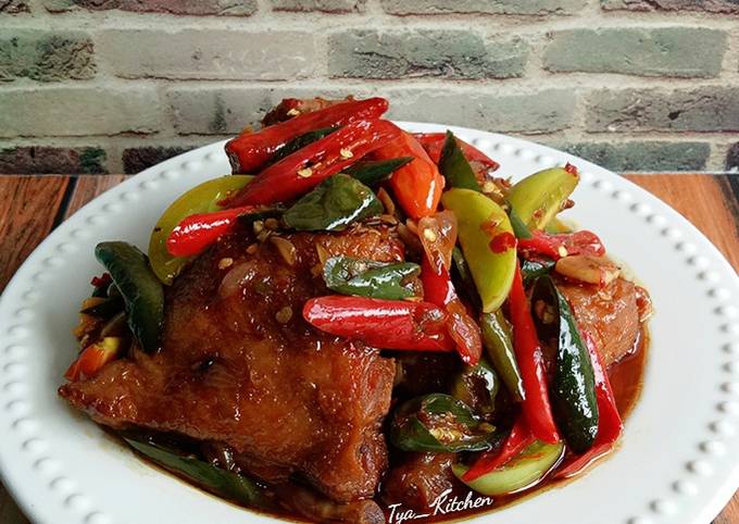 Resep Oseng Ayam Pedas Simpel Oleh Tya Kitchen Cookpad