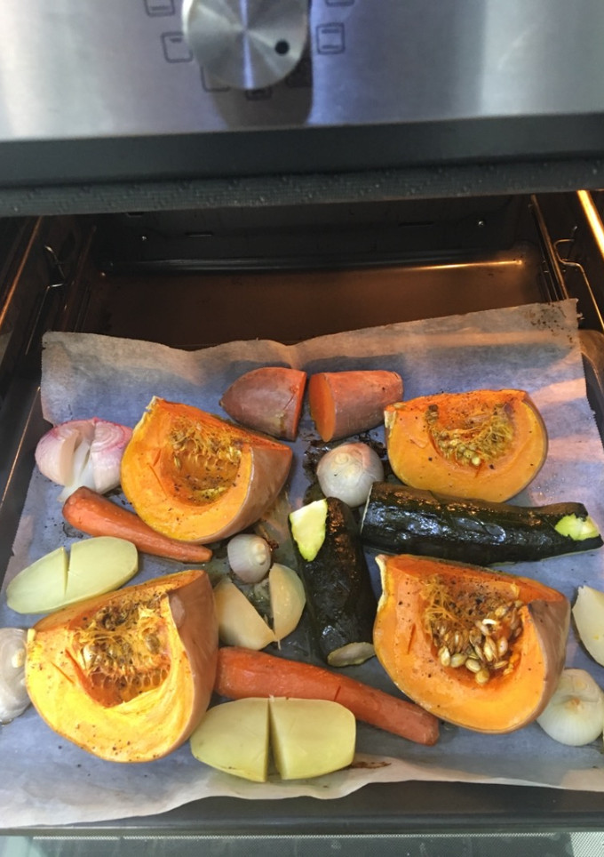 Una foto de Asado de verduras 🌶 🍆🥒