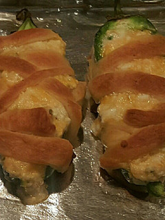 A picture of Halloween mummi poppers.