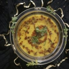 A picture of Simplest yellow dal.