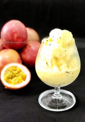 Hình của món Sinh Tố Chanh Dây.
