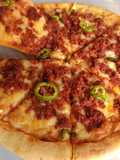 Pizza de chorizo