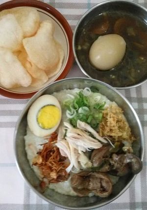 Foto resep Bubur Ayam Magic Com