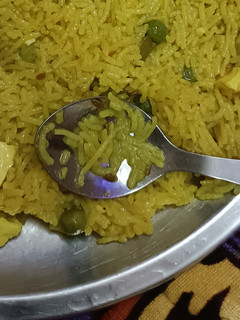 A picture of Veg paneer pulao.