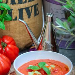 Gazpacho from Spain: The Land of Longevity A picture of Gazpacho from Spain: The Land of Longevity.