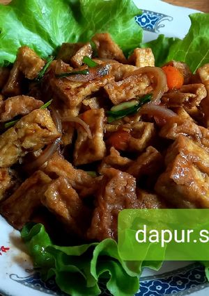 Foto resep Tahu lada hitam gurih