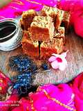 Almond Gram Flour Fudge (Badam Besan Burfi)