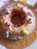 Ciambella ripiena di ovetti di cioccolato 🐣
