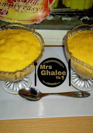 A picture of Mango smothie.
