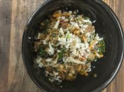 A picture of ground turkey parmesan