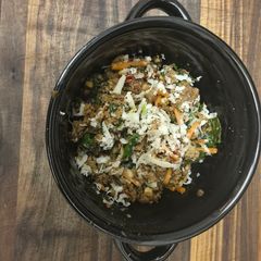 A picture of Italian Turkey & Vegetable Skillet.