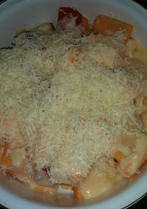 Foto resep Salad buah sederhana