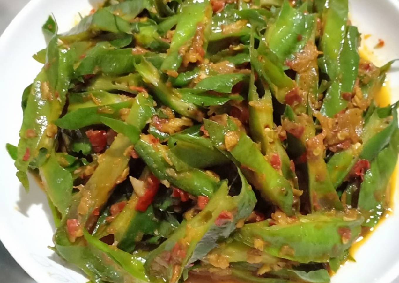 Sayur Kecipir Tumis Sambal Terasi