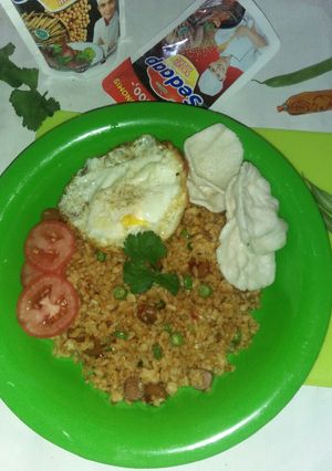 Foto resep Nasi Goreng Sosis