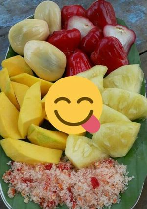 Foto resep Rujak asam manis ala kadar #BikinRamadanBerkesan