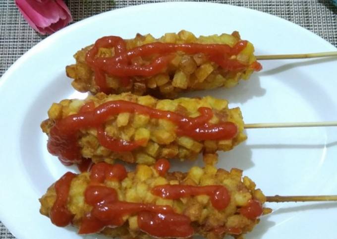 Tokkebi/Hottang (Hot Dog Kentang)