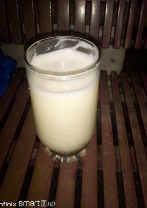 A picture of Mango lassi.