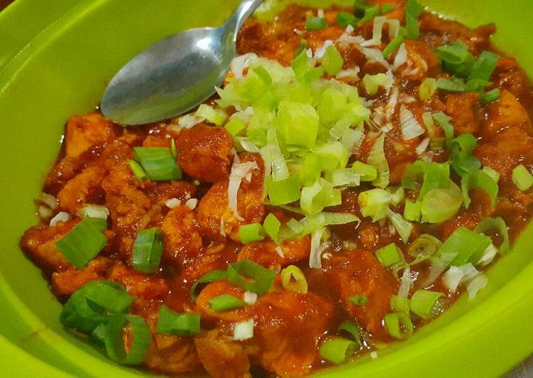 Buldak (korean hot fire chicken)