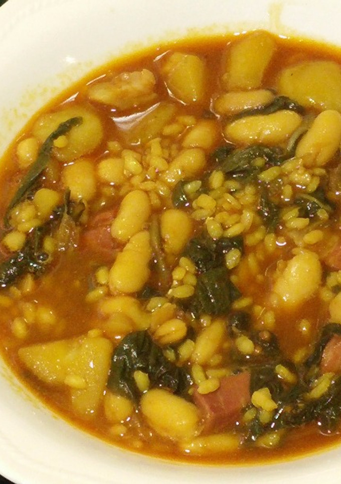 Una foto de Arroz con acelgas, al estilo de Mariaje (videoreceta)
