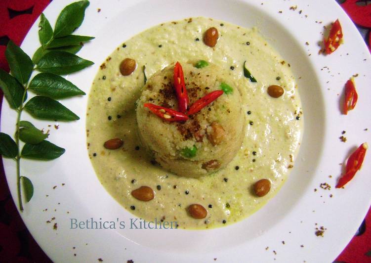 Recipe of Ultimate Semolina Peas Upma
