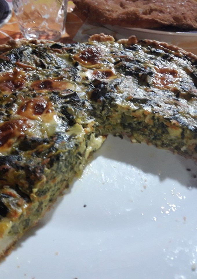 Una foto de Tarta de verduras varias