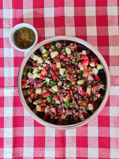 Una foto de Ensalada de lentejas 🥗 (otra)