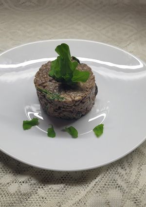 Una foto de Risotto al tannat con hongos