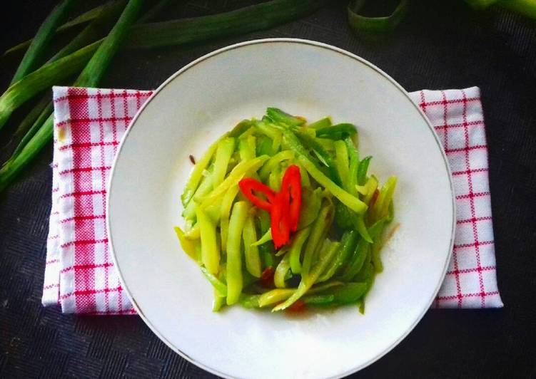 Resep Tumis Labu Siam enak, Simple ga ribet Anti Gagal
