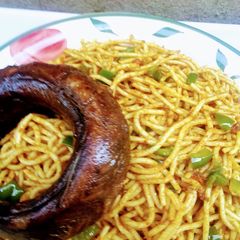 Fried Spaghetti A picture of Fried Spaghetti.