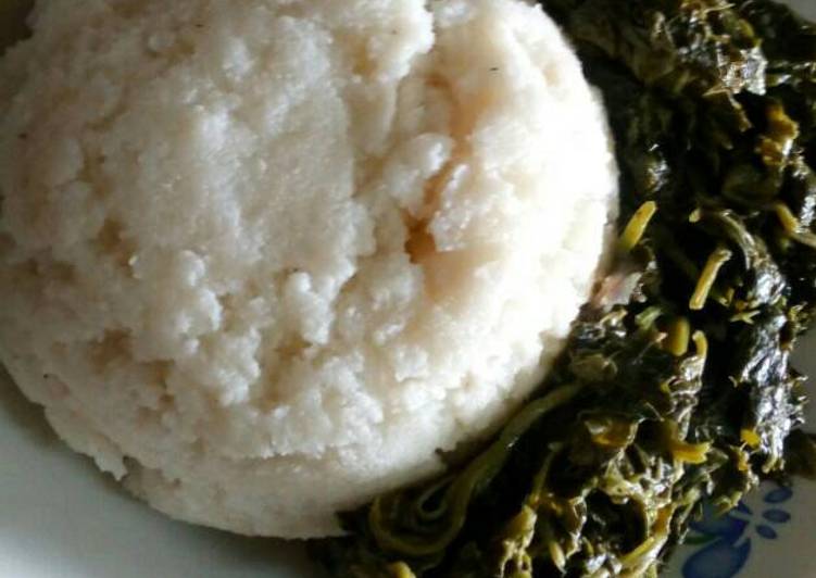 Recipe of Any-night-of-the-week Ugali na Managu